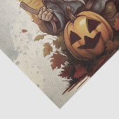 Erntedank Fall Gnomes Seidenpapier (Detail)