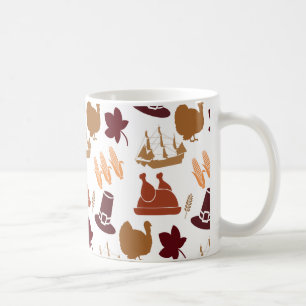 Erntedank-Fall-Herbst-Ernte-Muster Kaffeetasse