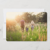 ERNTEDANK FALL LEAF EINLADUNG (Rückseite)