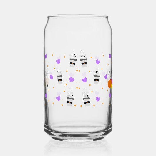 Erntedank Fall Pumpkin Gewürz kann Glass Wrap Dosenglas (Rechts)