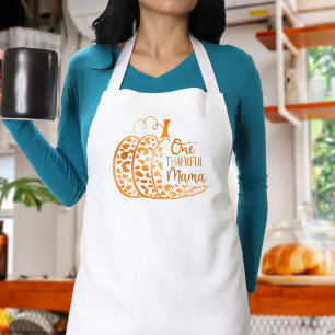 Erntedank Fall Pumpkin Mama Schürze