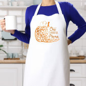 Erntedank Fall Pumpkin Mama Schürze