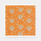 Erntedank Fall Türkei Serviette (Vorderseite)