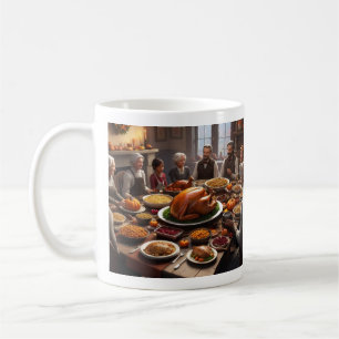 (Erntedank & Familie II) Klassische Tasse, 11 oz Kaffeetasse