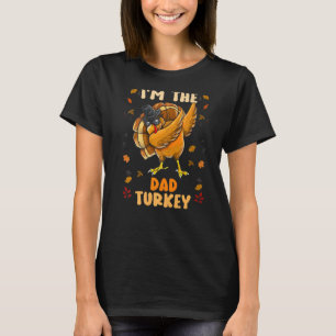 Erntedank Familie Matching Ich bin der Vater Türke T-Shirt