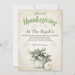 Erntedank Familienessen Einladung