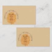 Erntedank Feier in allen Dingen Danke Platzkarte (Vorne/Hinten)