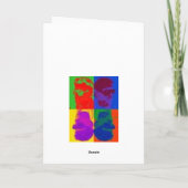 Erntedank Feiertagskarte (Rückseite)