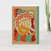 Erntedank Feiertagskarte (Vorderseite)