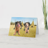 Erntedank Feiertagskarte (Vorderseite)