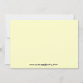 Erntedank Feiertagskarte (Rückseite)