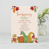 Erntedank Feiertagskarte (Stehend Vorderseite)