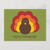 Erntedank Feiertagspostkarte (Vorderseite)