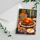 Erntedank Feiertagspostkarte