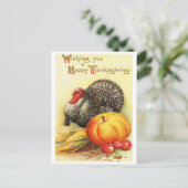 Erntedank Feiertagspostkarte (Stehend Vorderseite)