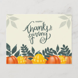 Erntedank Feiertagspostkarte