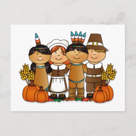 Erntedank Feiertagspostkarte (Vorderseite)