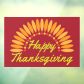 Erntedank-Fensterklammer Fensteraufkleber (Blatt 3)