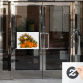 Erntedank-Fensterklammer Fensteraufkleber (Büro Tür)