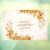 Erntedank-Fensterklammer Fensteraufkleber (Blatt 3)