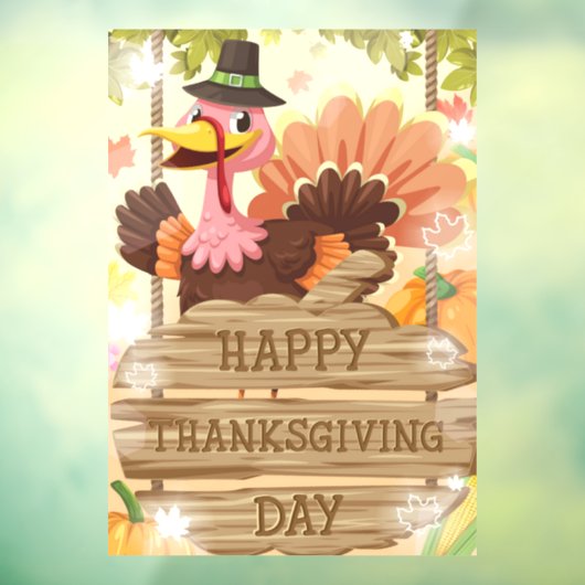 Erntedank-Fensterklammer Fensteraufkleber (Blatt 3)