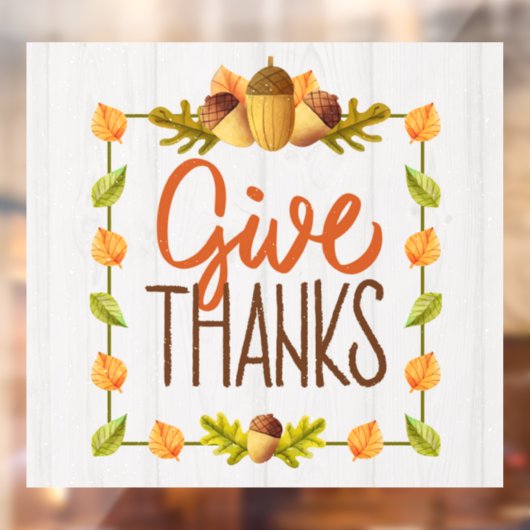 Erntedank-Fensterklammern geben Fensteraufkleber (Blatt 2)