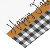 Erntedank, Feriendekoration, glücklicher Fall Kurzer Tischläufer (Ecke)