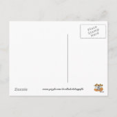 Erntedank Ferienhaus Postkarte (Rückseite)