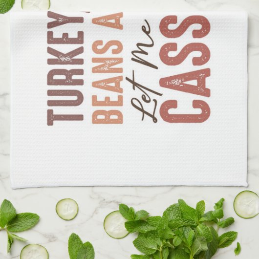 Erntedank Fest Geschirrtuch (Gefaltet)