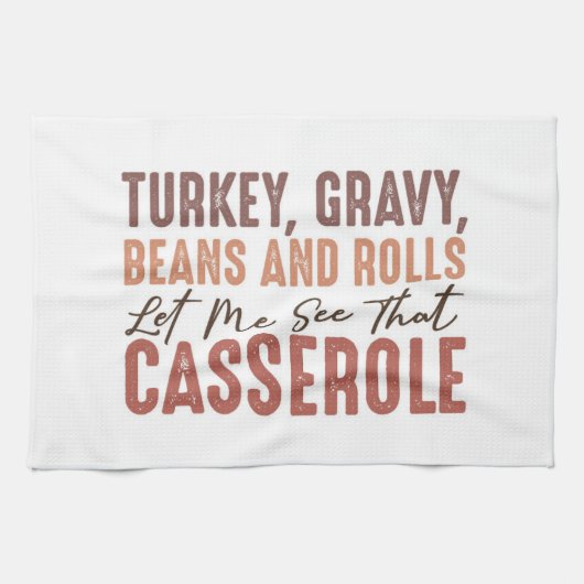 Erntedank Fest Geschirrtuch (Horizontal)