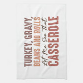 Erntedank Fest Geschirrtuch (Vertikal)