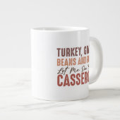 Erntedank Fest Jumbo-Tasse (Vorderseite Rechts)