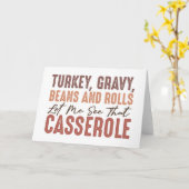 Erntedank Fest Karte (Gelbe Blume)