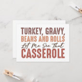 Erntedank Fest Karte (Vorderseite/Rückseite Beispiel)