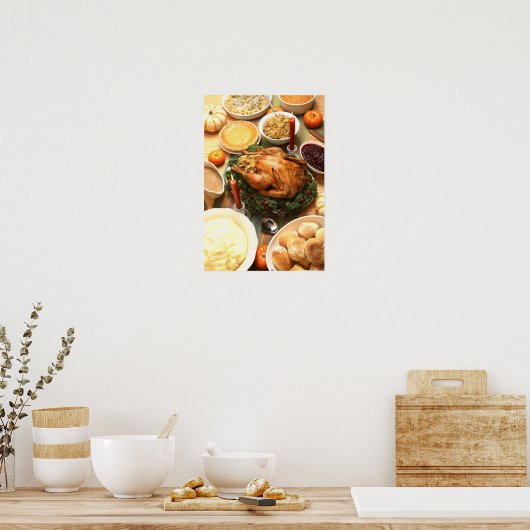 Erntedank Fest Poster (Küche)