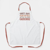 Erntedank Fest Schürze (Vorderseite)