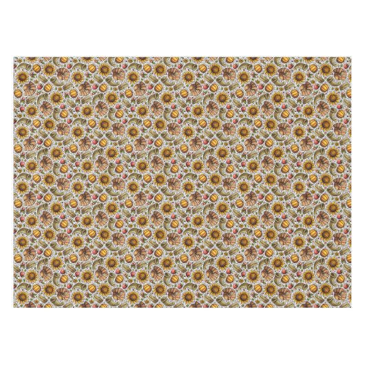 Erntedank Fest Tischdecke (Vorderseite (Horizontal))