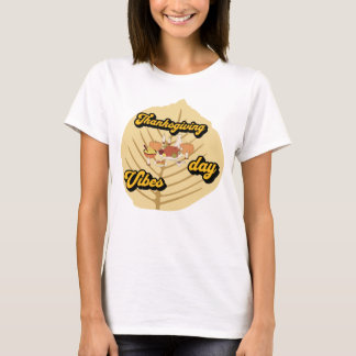 Erntedank Fest Vibes Holiday Dinner Design T-S T-Shirt