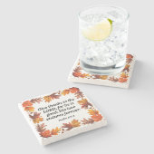 Erntedank Feste Untersetzer (Seitenansicht)