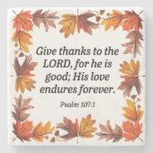 Erntedank Feste Untersetzer (Vorderseite)