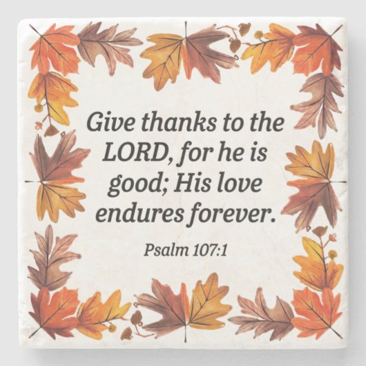 Erntedank Feste Untersetzer (Vorderseite)