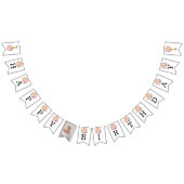 Erntedank First Birthday Pumpkin Wimpelkette (Alle)