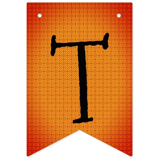 Erntedank-Flaggen-Fahne Wimpelkette (Dritte Fahne)