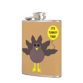 Erntedank Flasche mit Türkei Flachmann (Links)