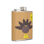 Erntedank Flasche mit Türkei Flachmann (Rechts)