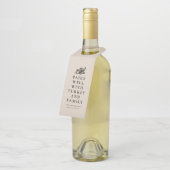 Erntedank Flaschenanhänger (Angewinkelt)