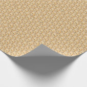 Erntedank-Fleecedecke Geschenkpapier (Ecke)