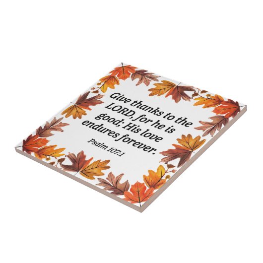 Erntedank Fliese (Seite)