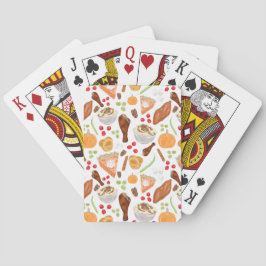 Erntedank Foods Playing Cards Spielkarten