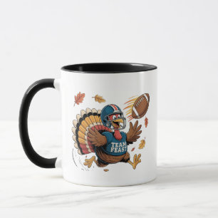 Erntedank Football Turkey Fantasy Football Tasse
